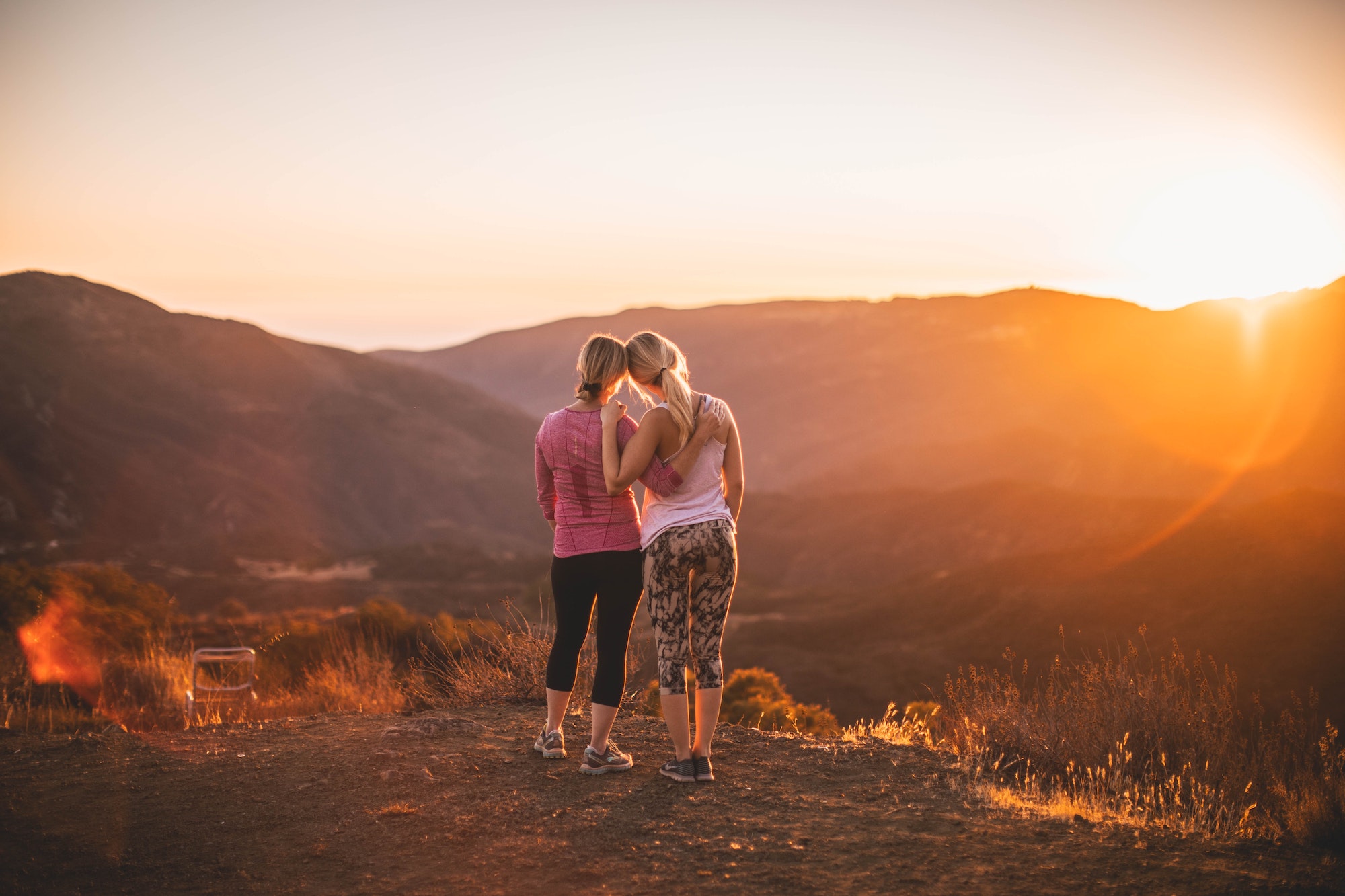 hiking sunshine vitamin d